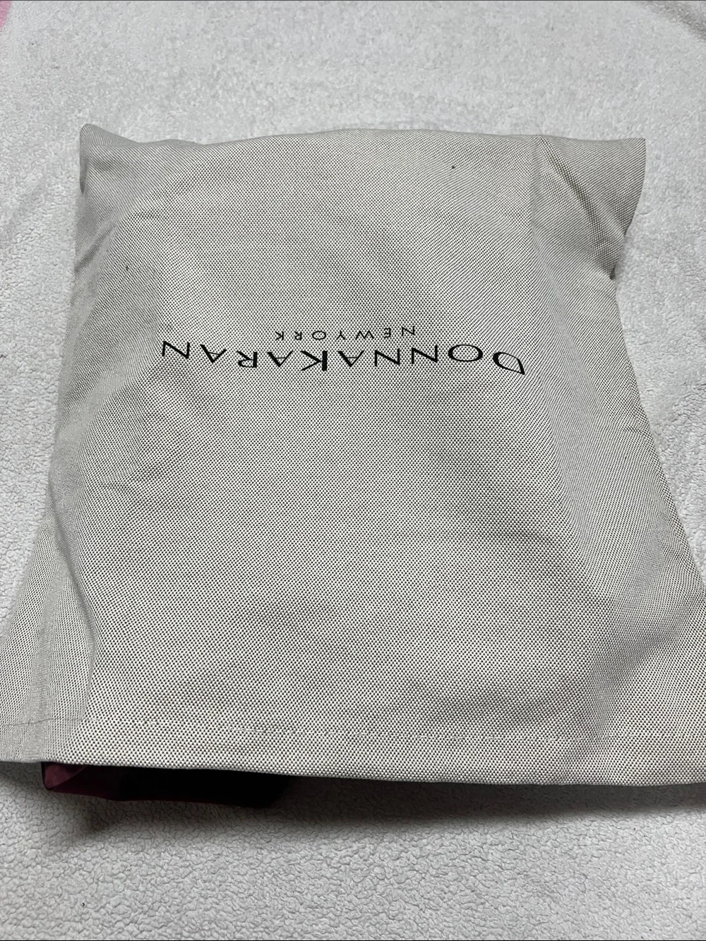 Donna Karen New York Bellmore Extra Large Suede Hobo With Bezel Strap